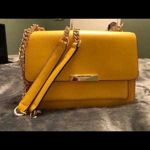 Yellow Michael Kors Jade Shoulder Bag